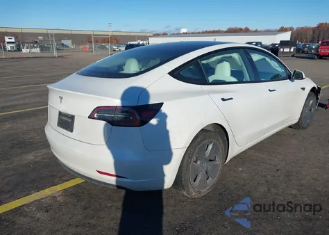 2023 Tesla Model 3 Rear-Wheel Drive из США, поврежденный, VIN 5YJ3E1EAXPF551344
